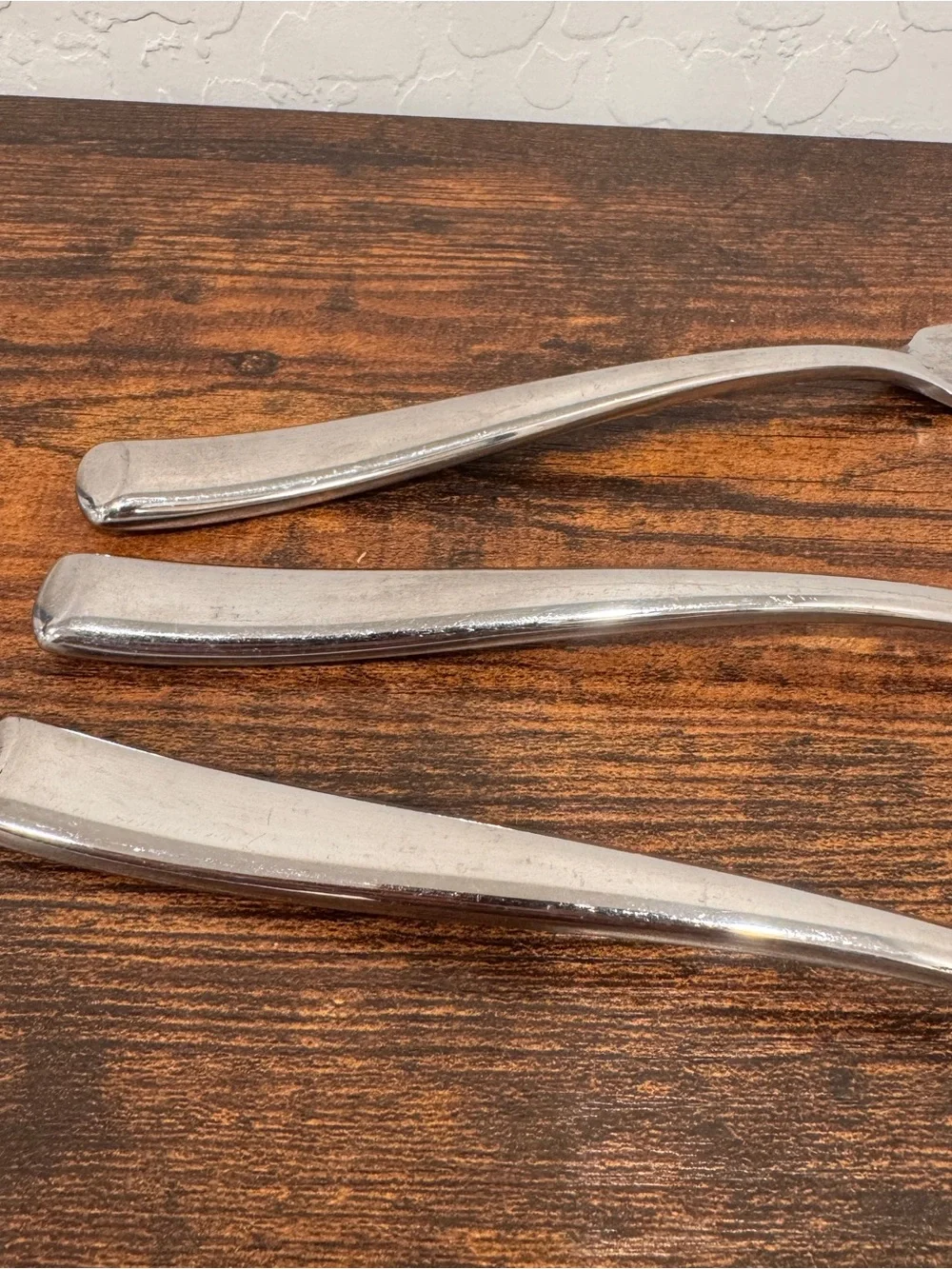 Mikasa Addison Forged Stainless Steel Dinner Forks Set of 3 Modern